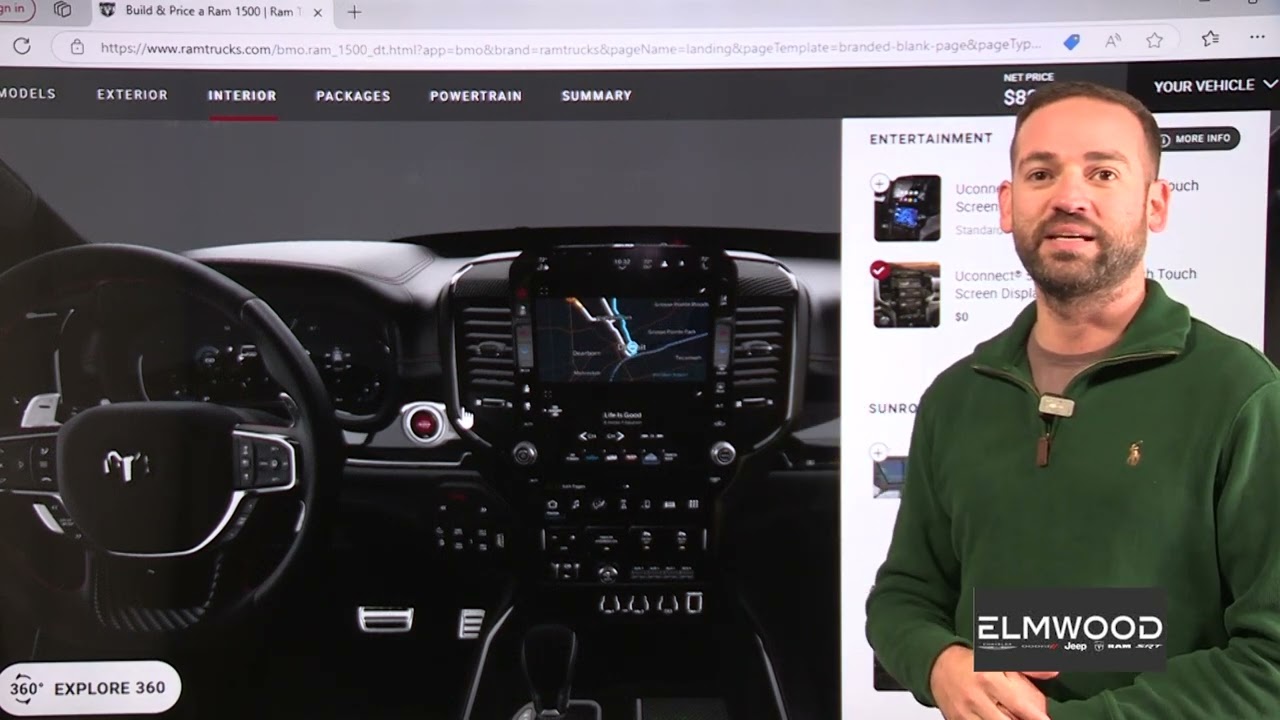 2025 Ram Pickup Configurator from Elmwood CDJR