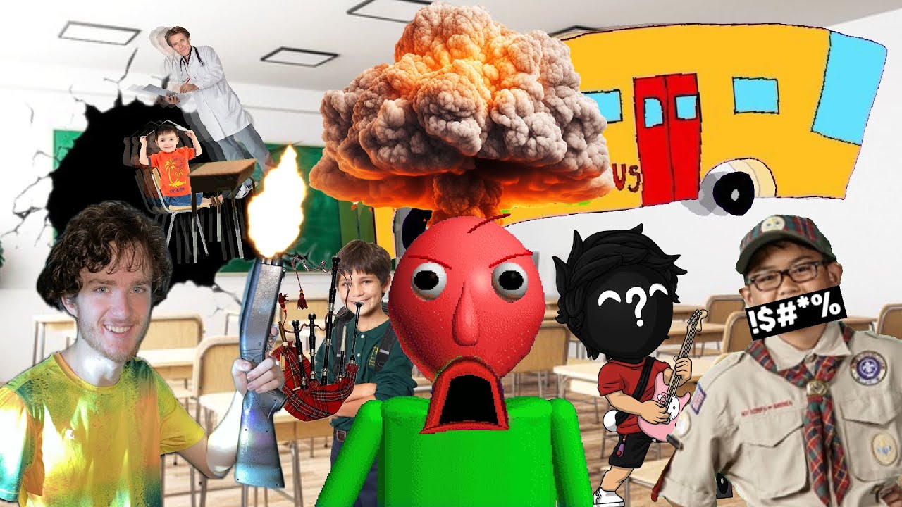 ЕЩЕ БОЛЬШЕ СМЕШНЫХ МОМЕНТОВ BALDI ПОДБОРКА!!