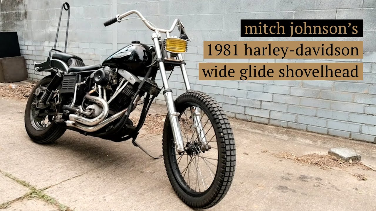PRISM SUPPLY | Mitch Johnson's 1981 Harley-Davidson Wide Glide Shovelhead | Walk Around