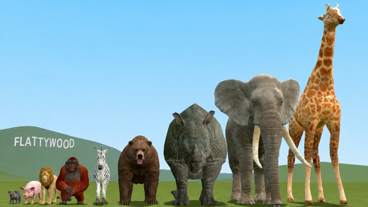 Animal Size Comparison | Garry's Mod