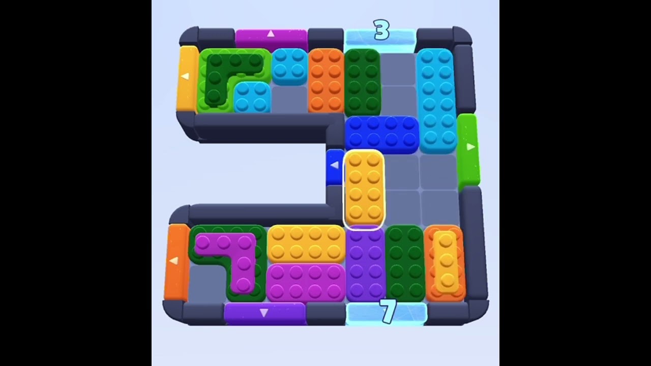 Color Block Jam Level 449 Solution Walkthrough