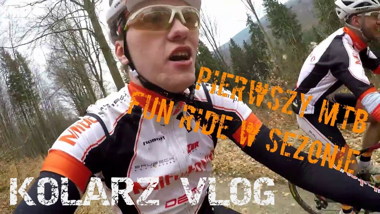 Kolarz VLOG # pierwsze club MTB fun ride w sezonie
