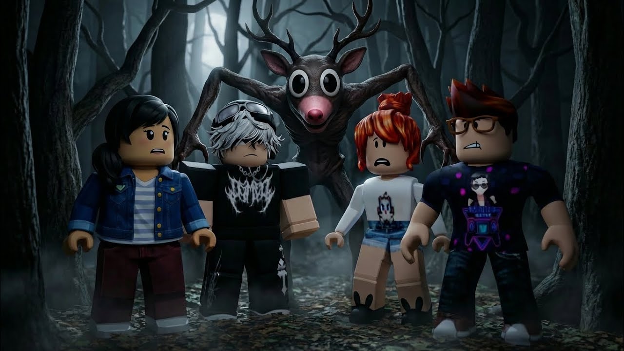 😱 Sobrevivi 99 Noites na Floresta no Roblox… #roblox #shorts #robloxhorror #terror #gamingbr 