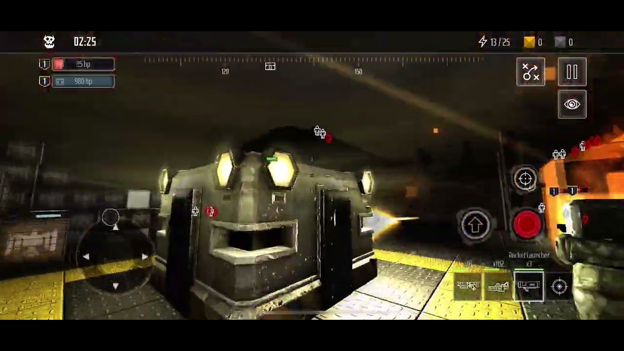 Block Fortress 2 iOS beta. The Scorched Path mission is still really difficult
