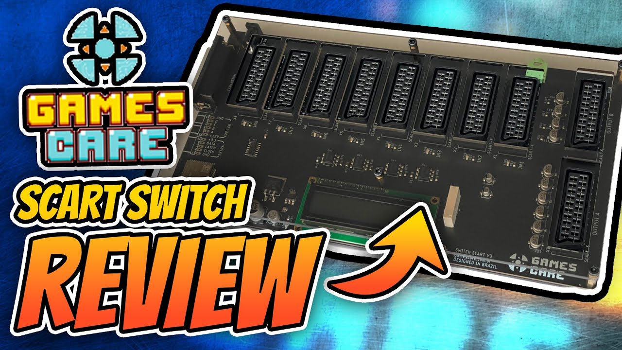 GamesCare 8x2 SCART Switch Review