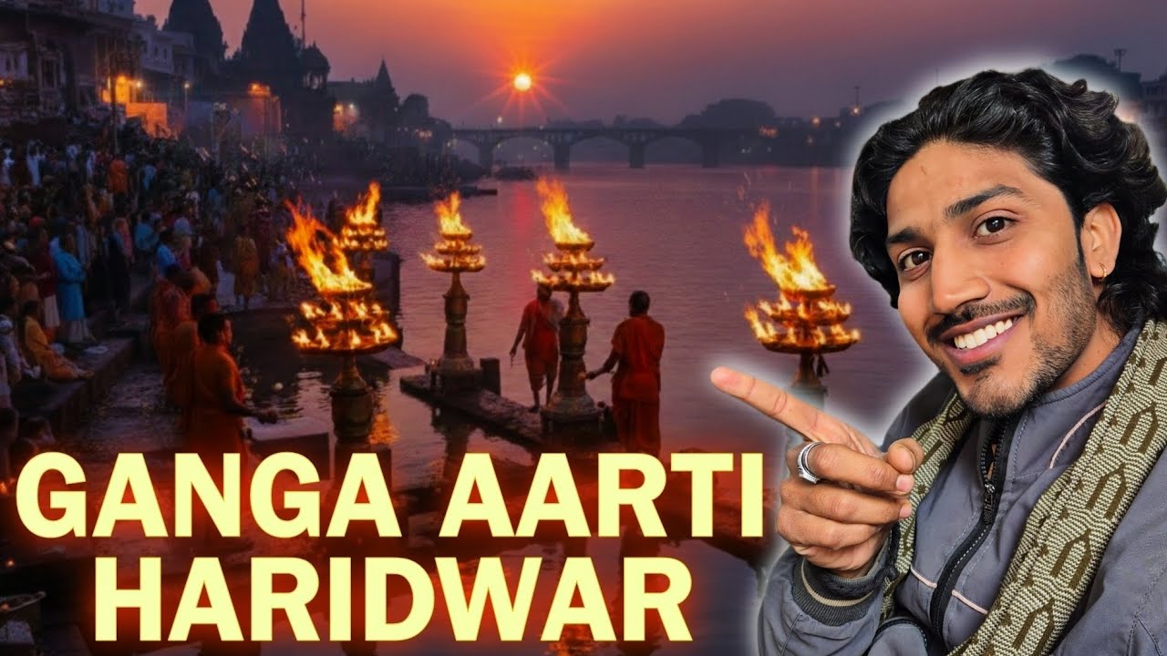 We Seen Ganga Aarti In Haridwar 😍 , Made My Day #gangaaarti #haridwar 
