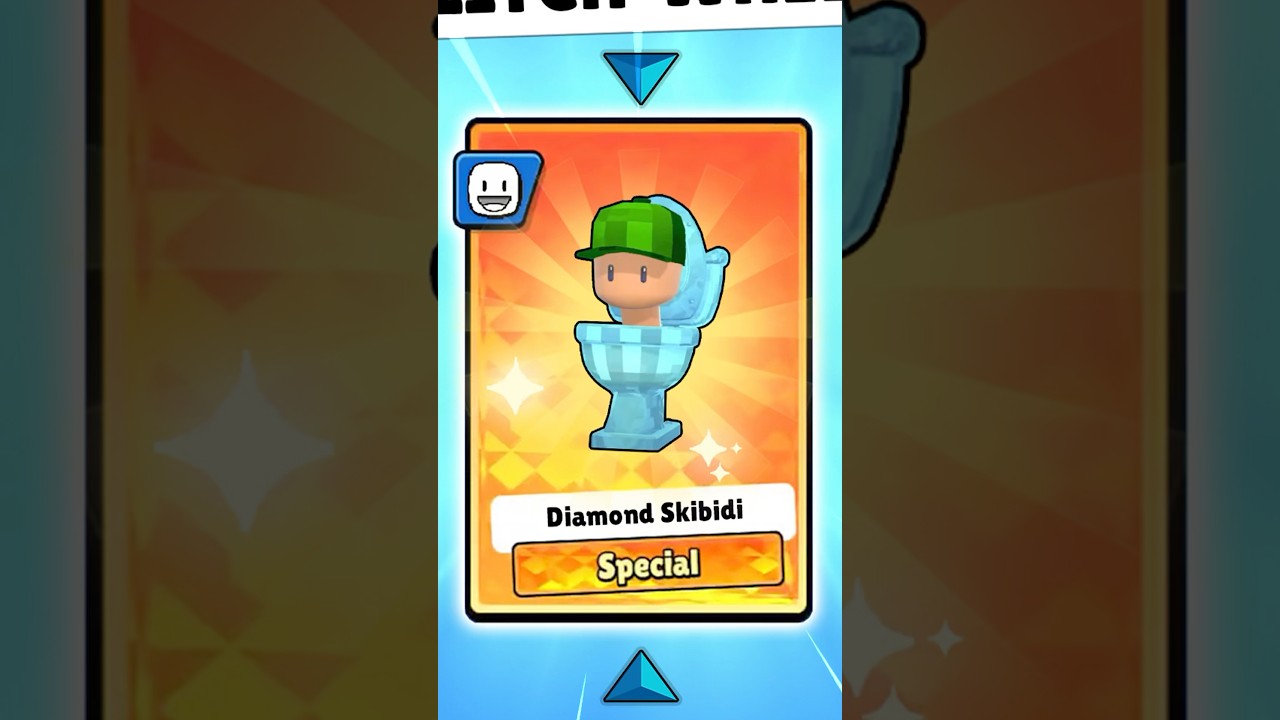 Diamond Skibidi Toilet #stumbleguys