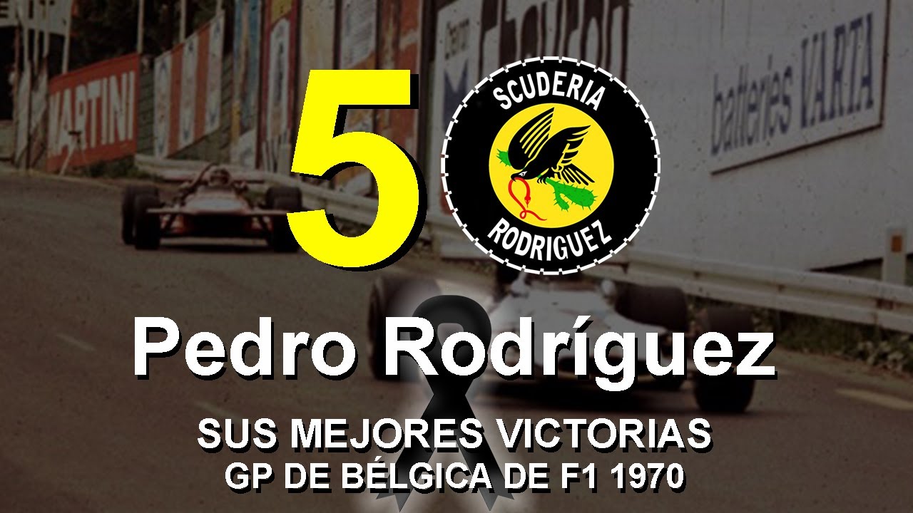 PEDRO RODRÍGUEZ y sus mejores victorias: No. 2: GP de Bélgica F1 de 1970 - DESDE LOS FOSOS