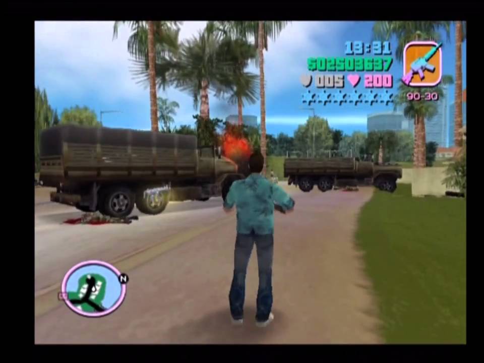 GTA VICE CITY 6 STARS RAMPAGE