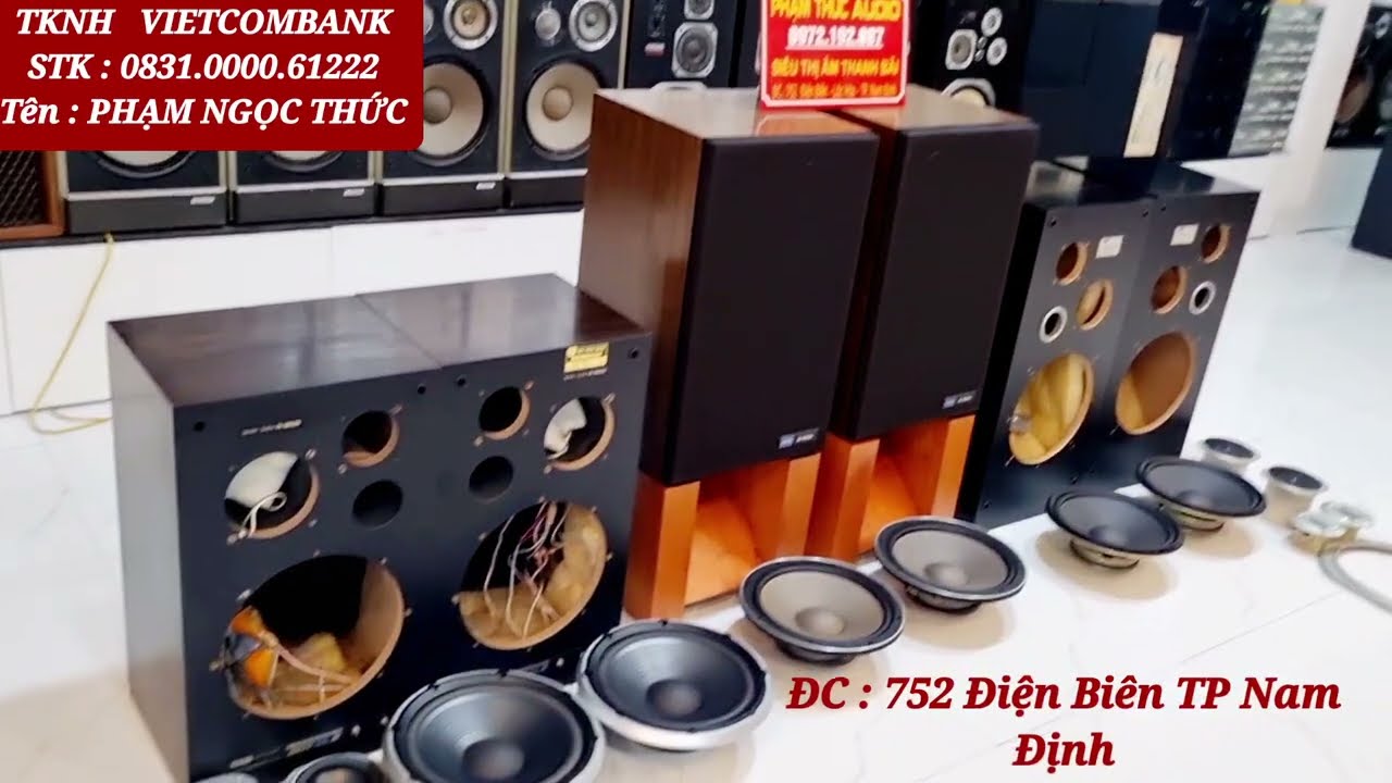 3 cặp loa Đáng chơi của Pioneer S 180A    S180D   và SY-9  đều bass 30cm . 0972192087