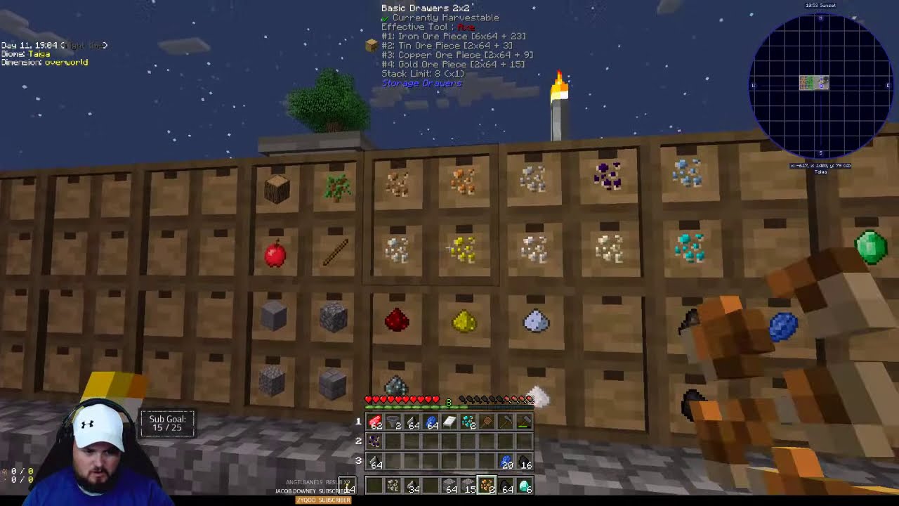 Day #2 Modded Minecraft Project Ozone 3: Kappa Mode Live Play with Jadeon77