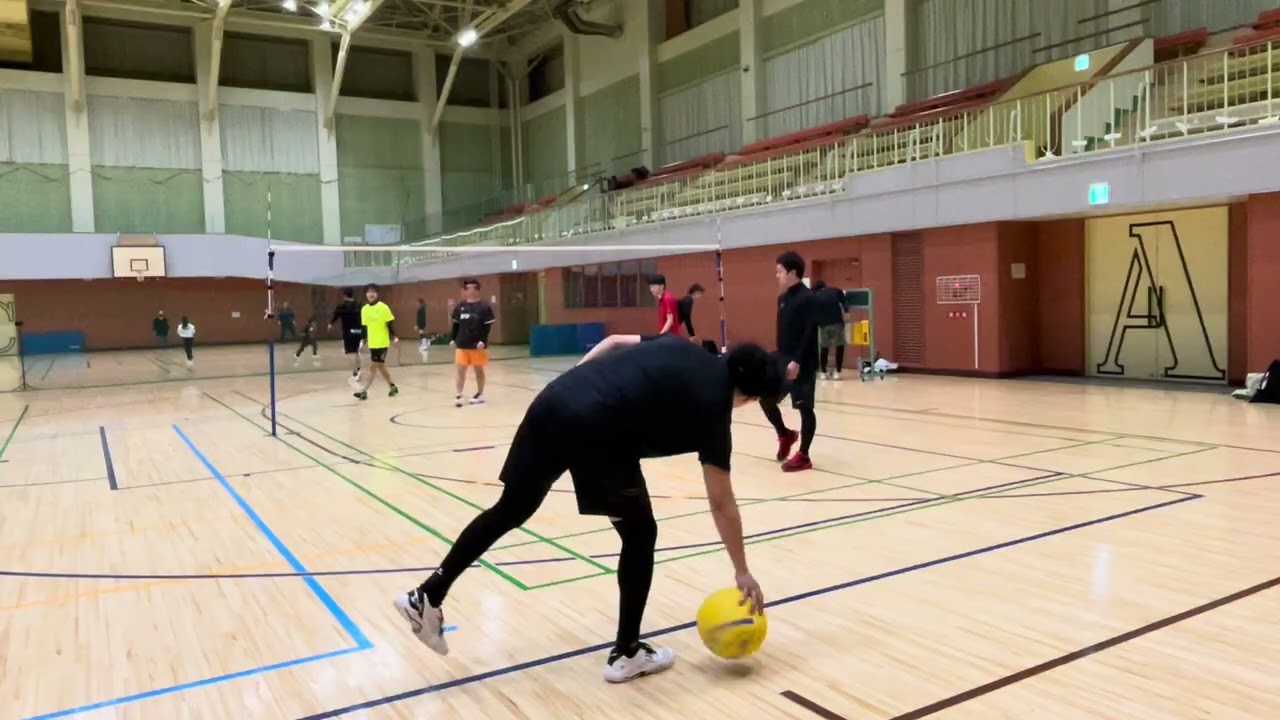 2026.3.14 砂川総合体育館♂練習②