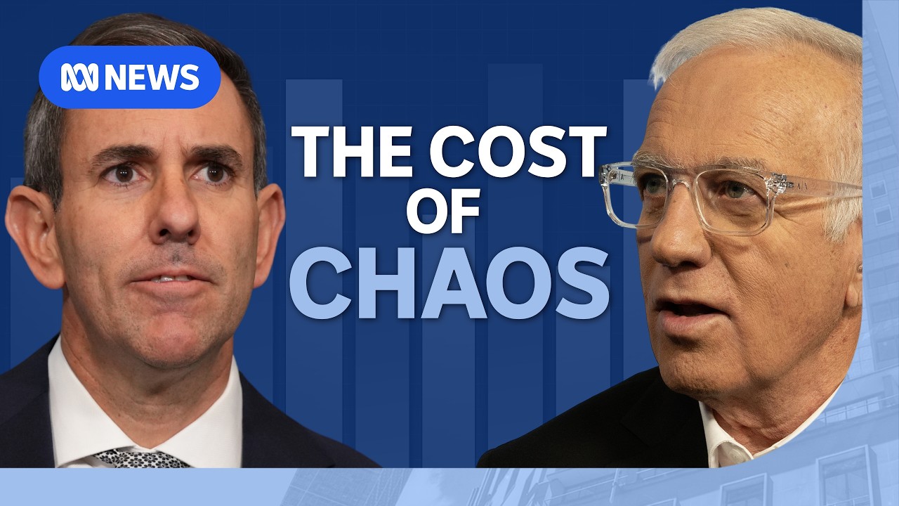 Jim Chalmers on the cost of chaos | That's Business with Alan Kohler | ABC NEWS