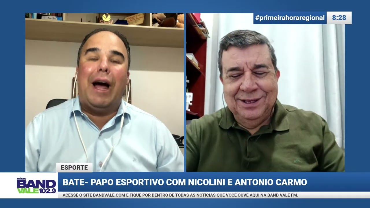 Bate-papo esportivo com Nicolini e Antonio Carmo - 04 de março de 2026