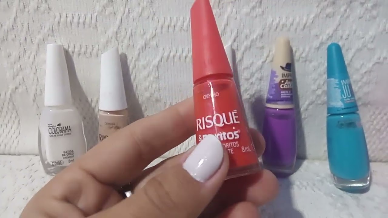 OS 7 ESMALTES QUE NÃO PODE FALTAR NA MINHA COLEÇÃO 💅 