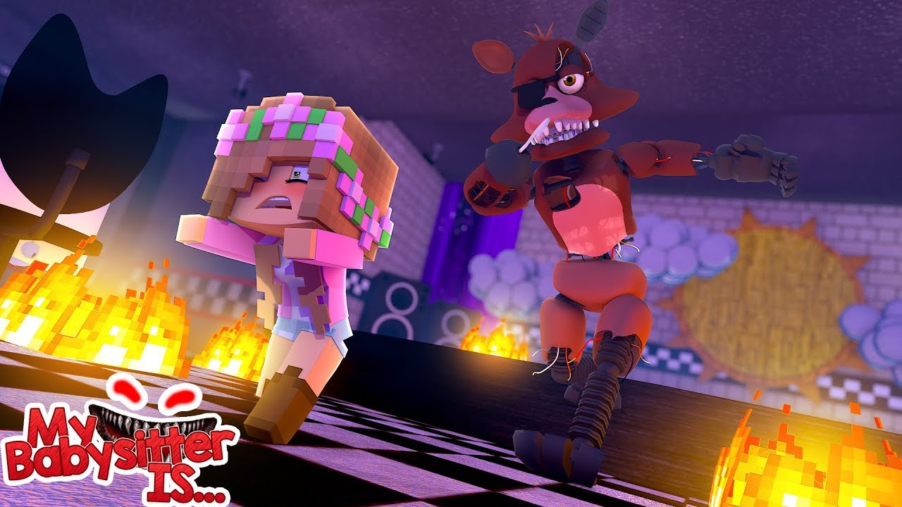 FOXY IS AFTER LITTLE KELLY| Minecraft Little Kelly