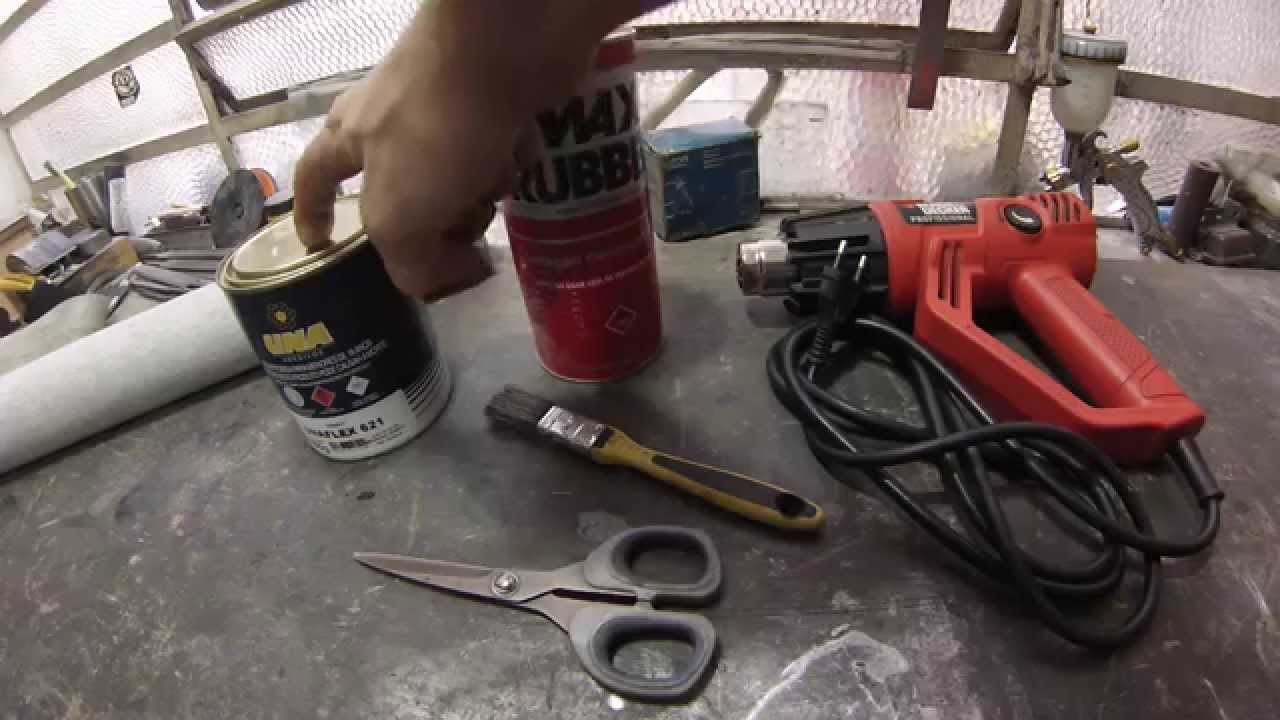 Biu Old Parts - Restaurando o Dash Pad do Ford Maverick part 2