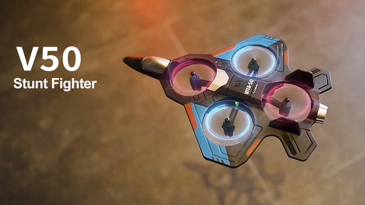 4DRC NEW V50 Airplane |  2.4G Radio Control Aerobatic Fighter