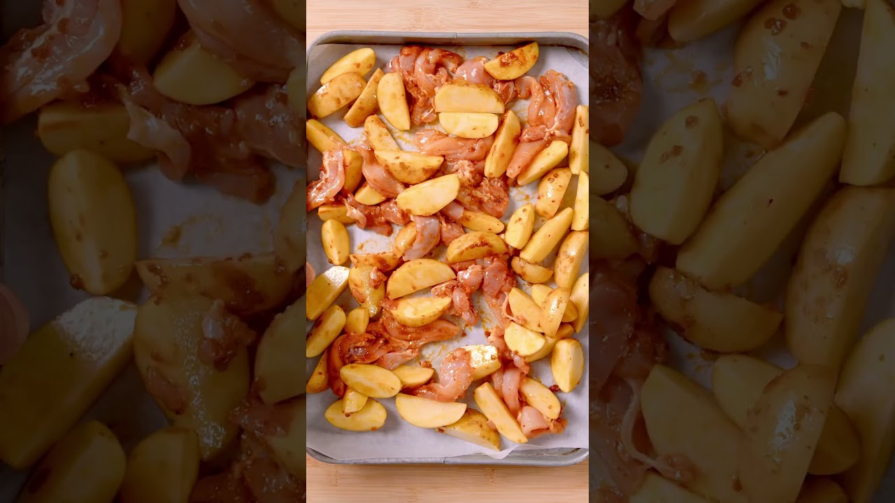 Traybake van kipdijfilet met aardappel en prei 😍🧑&zwj;🍳 #coopsupermarkten #recept #makkelijk