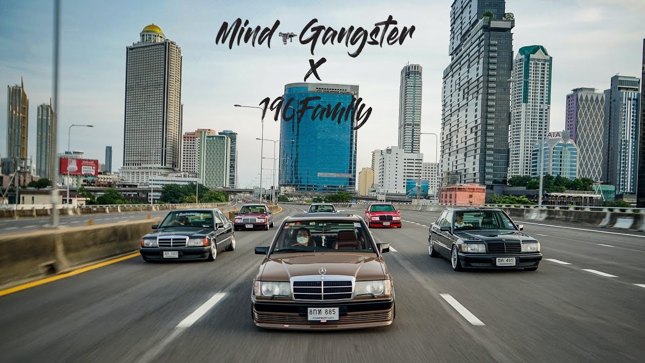 ออกไป Rolling กับ mercedes benz 190E