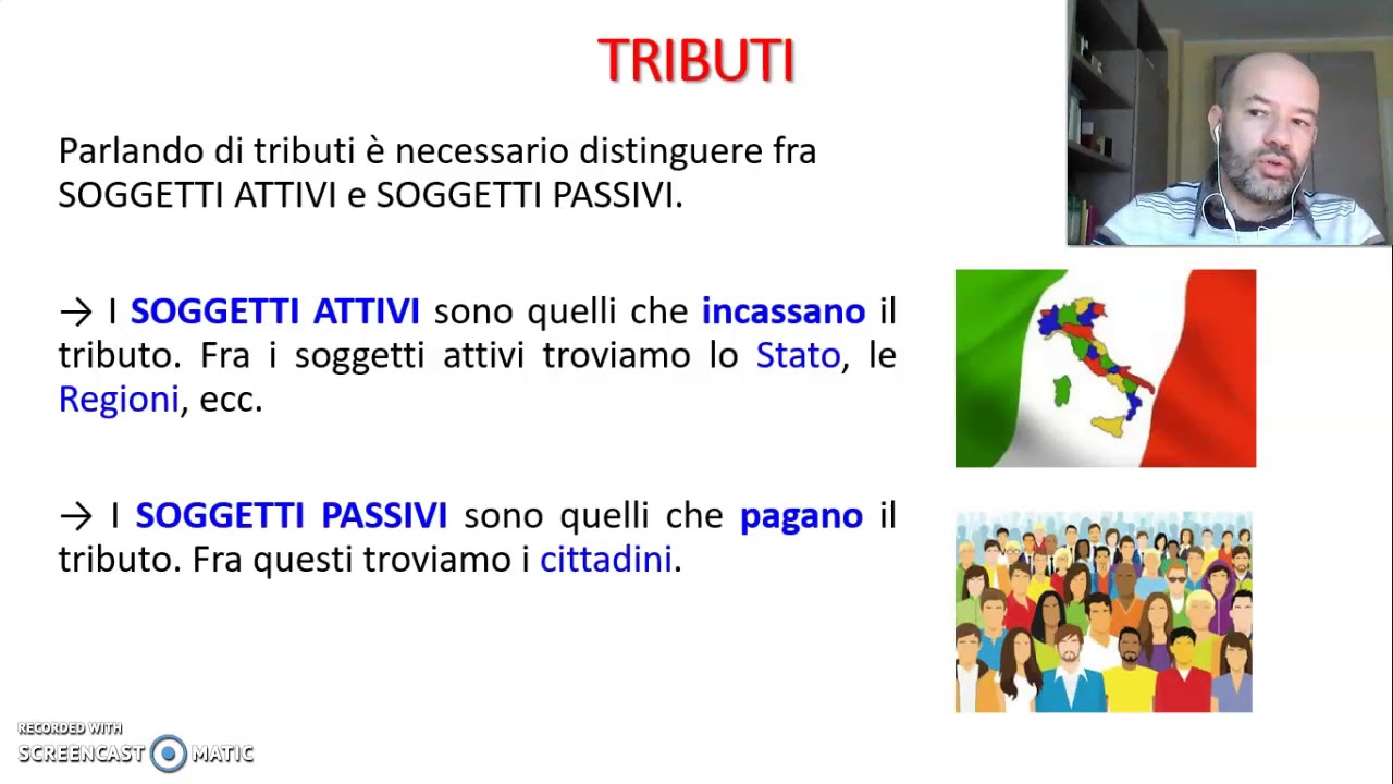 I TRIBUTI - 1^ PARTE