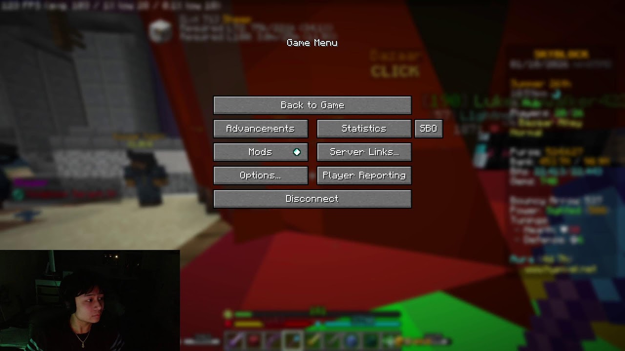 hypixel skyblock when im supposed to be studying for midterms