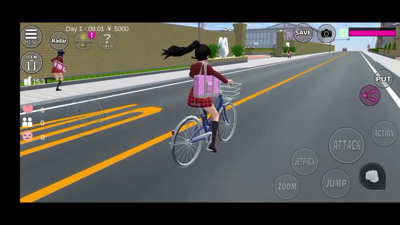 GO TO SCHOOL (sakura game ) 