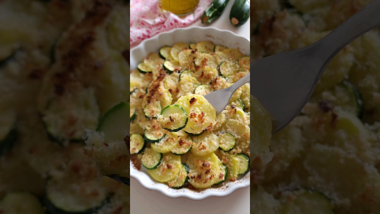 Gratin di zucchine e patate 🤤