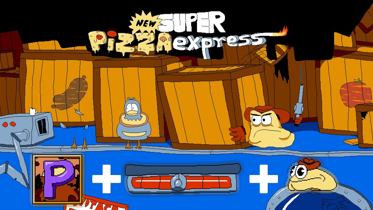 Mayo's Mind / Modloader+ - New Super Pizza Express - Vigilante - P Rank with Heat Meter and Peshino