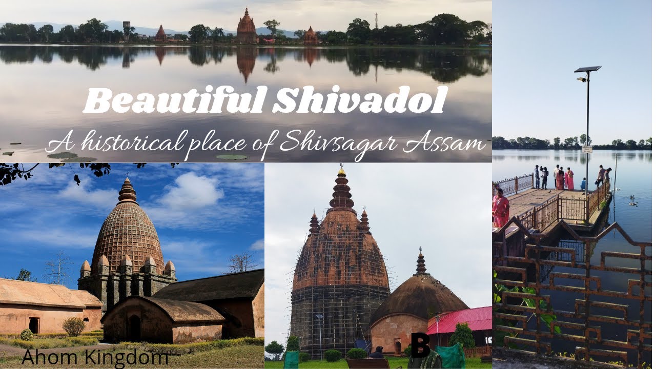Shivadol a historical place of Shivsagar Assam // Borpukhuri tank // Shivsagar Tank