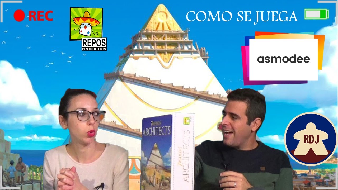 7 WONDERS ARCHITECTS Cómo se juega (RDJ)