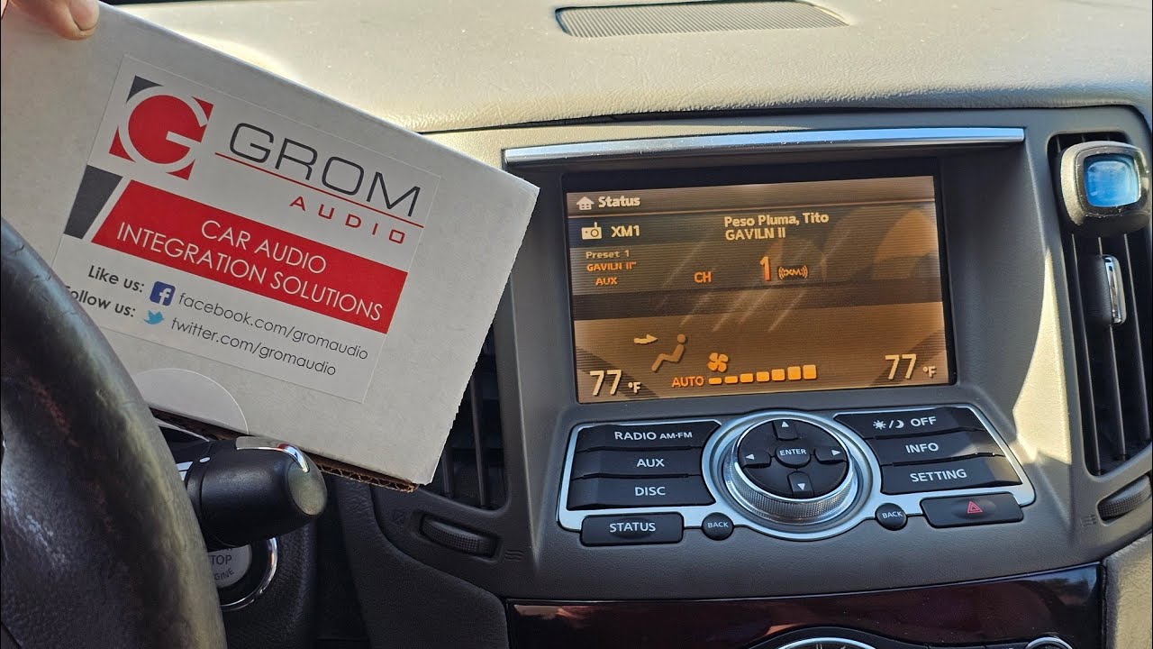 GROM BT3 Install – Infiniti G37 Sedan Bluetooth Upgrade