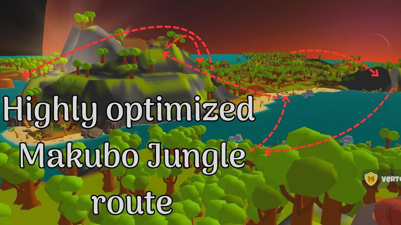 Fastest Way Through Makubo Jungle in Paradise Tycoon