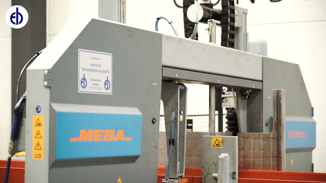 MEBA 510 DG With 18m Outfeed and cross transfer system