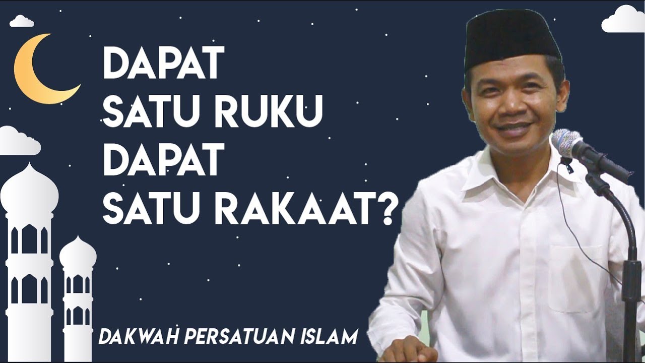 Dapat Satu Ruku, Dapat Satu Rakaat? - Ustadz Anshoruddin Ramdhani