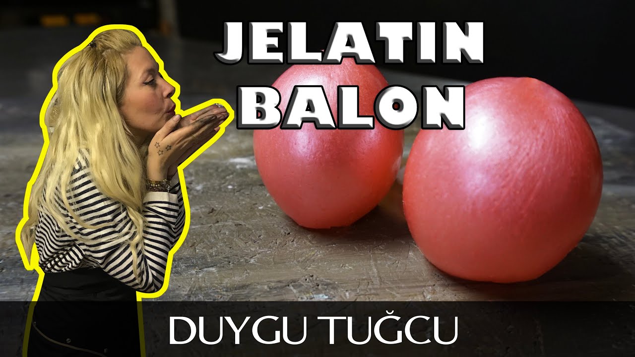 Jelatin Balon Nasıl Yapılır? 🎈 | Chef Duygu Tugcu