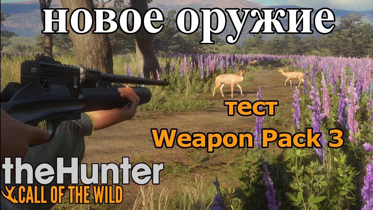НОВОЕ ОРУЖИЕ ОБЗОР Weapon Pack 3 theHunter: Call of the Wild