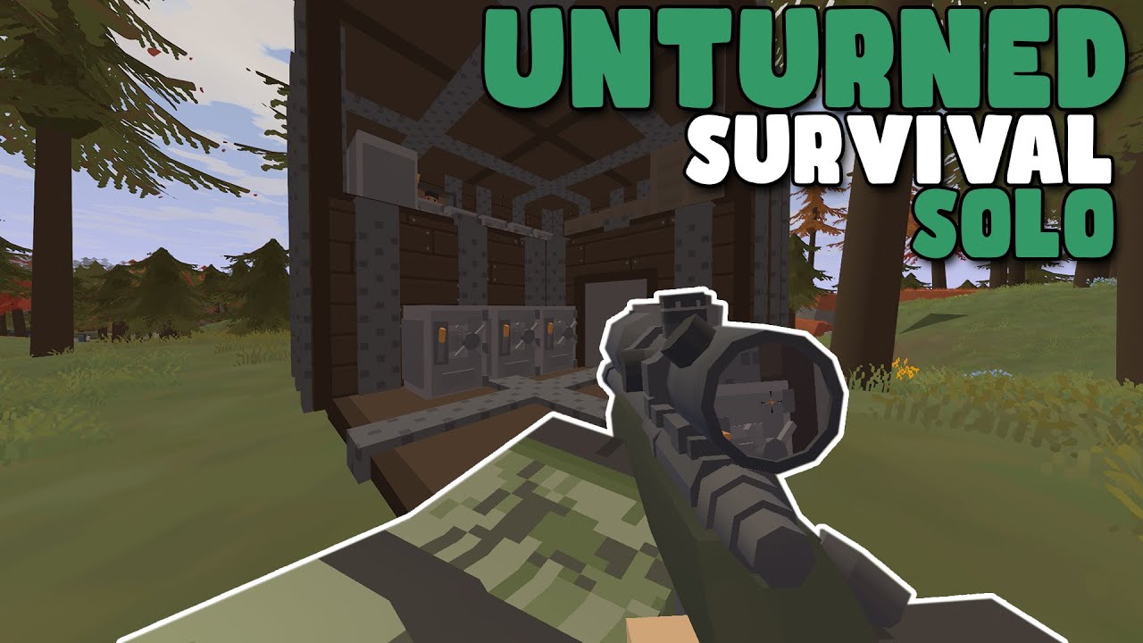 Я играл в Unturned в одиночку в 2025 году и провел в игре 10 000 часов.