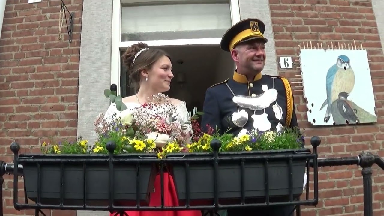 Stadsschutterij St. Leendert Urmond - Afhalen Koningspaar