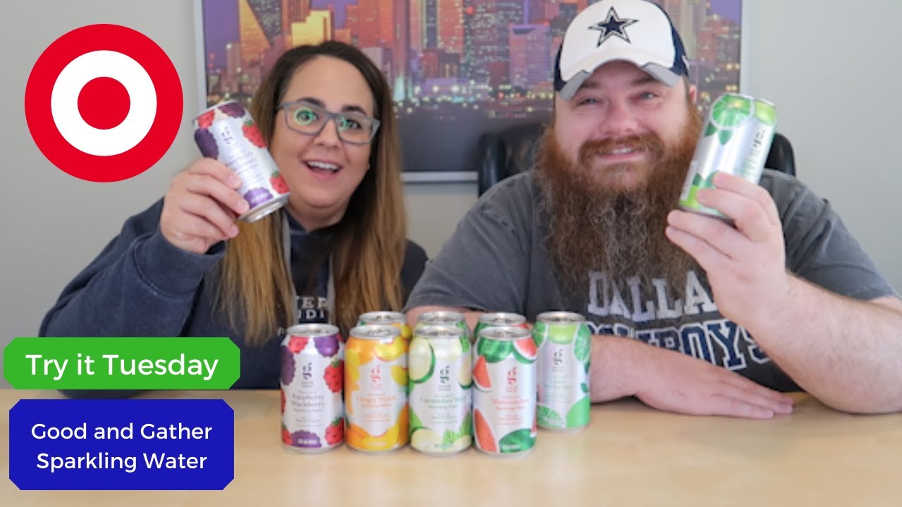Good and Gather Sparkling Water Part 1 - Target - Try it Tuesday - Beardly Honest