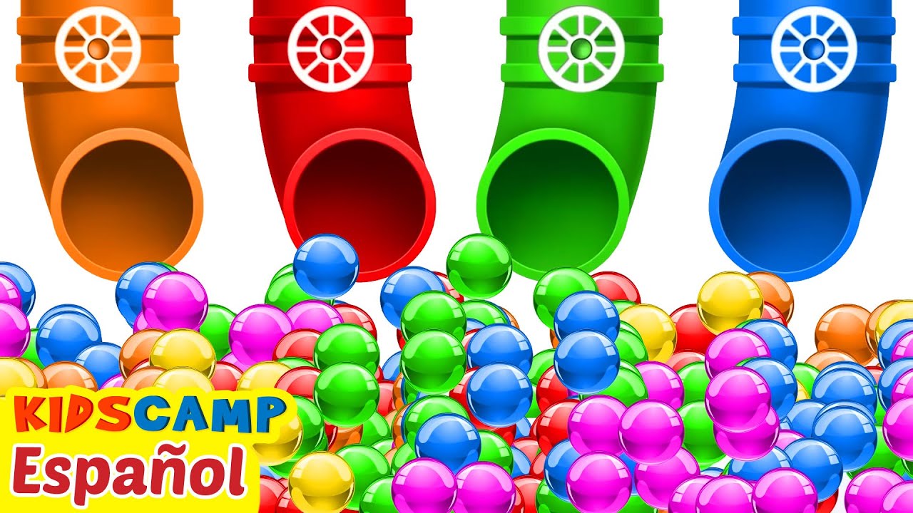 Piscina de Bolas de Colores Divertida | Aprende Colores | Videos Educativos | Campo Infantil