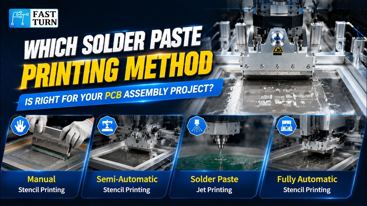 4 Solder Paste Printing Methods Explained | Choosing the Right Process for PCB Assembly