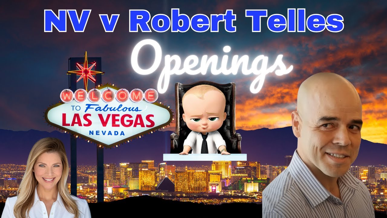 LIVE: NV v Robert Telles Trial-Openings-Day 1~ Atty Commentary