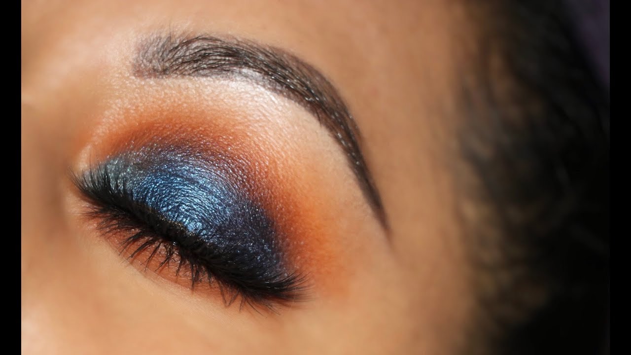 Blue Look feat  Morphe 39A Palette