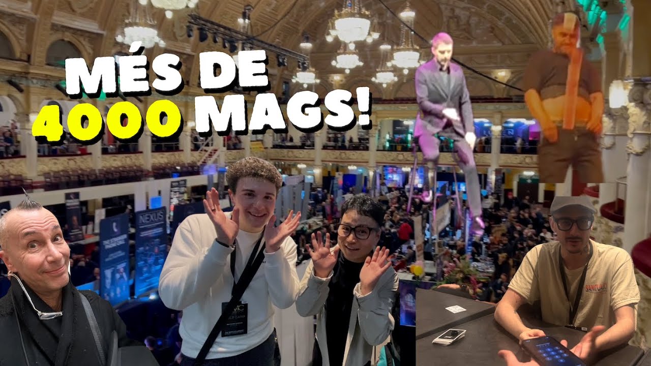 La convenció de magia més gran del món !!! Blackpool 2025