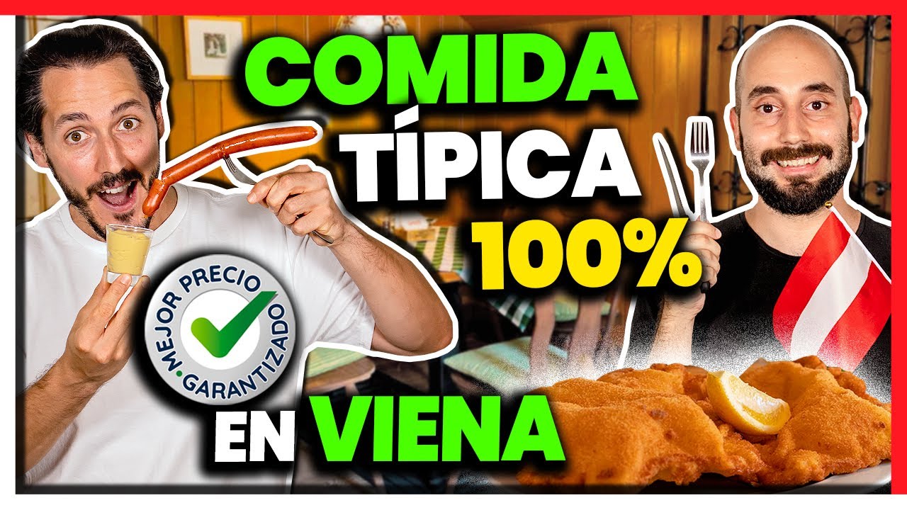 COMIDA de AUSTRIA 🇦🇹 *EL MEJOR RESTAURANTE de VIENA* BUENO y BARATO 🥇🤑