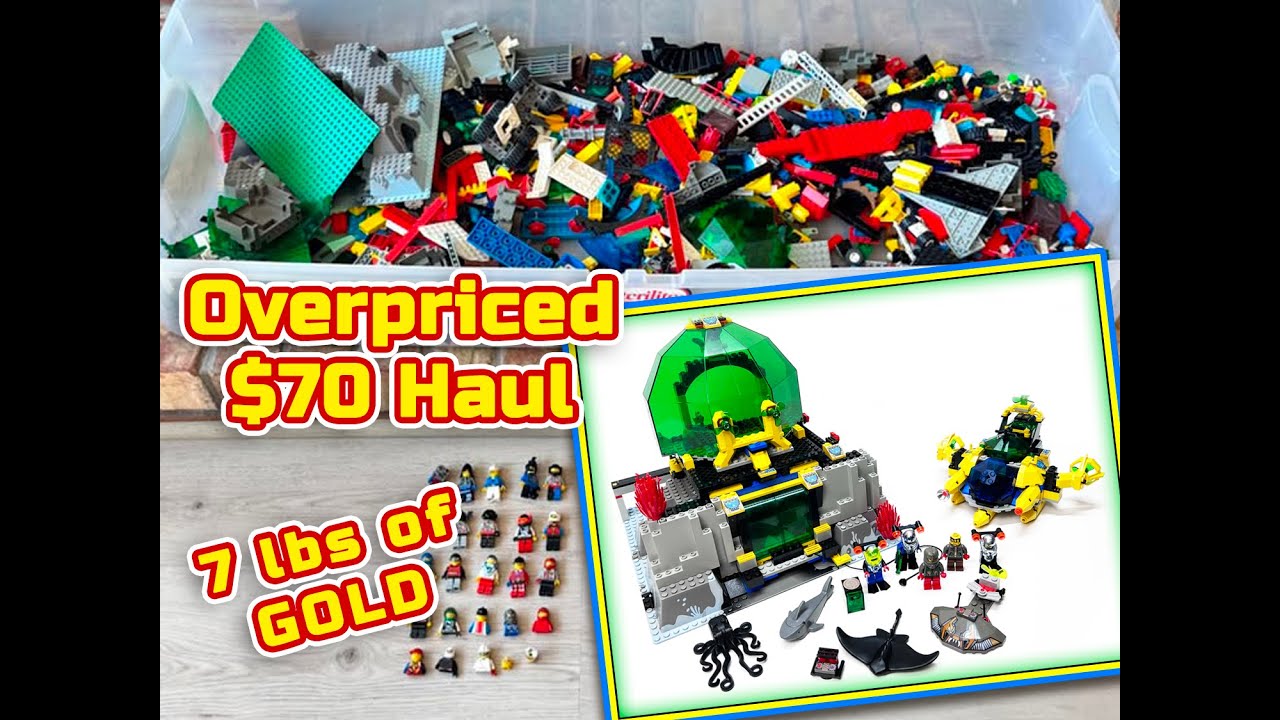 Processing Used Bulk LEGO