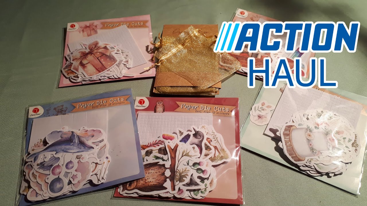 Action Haul ❤️neue Paper Die Cuts ❤️Soo schön!!!!