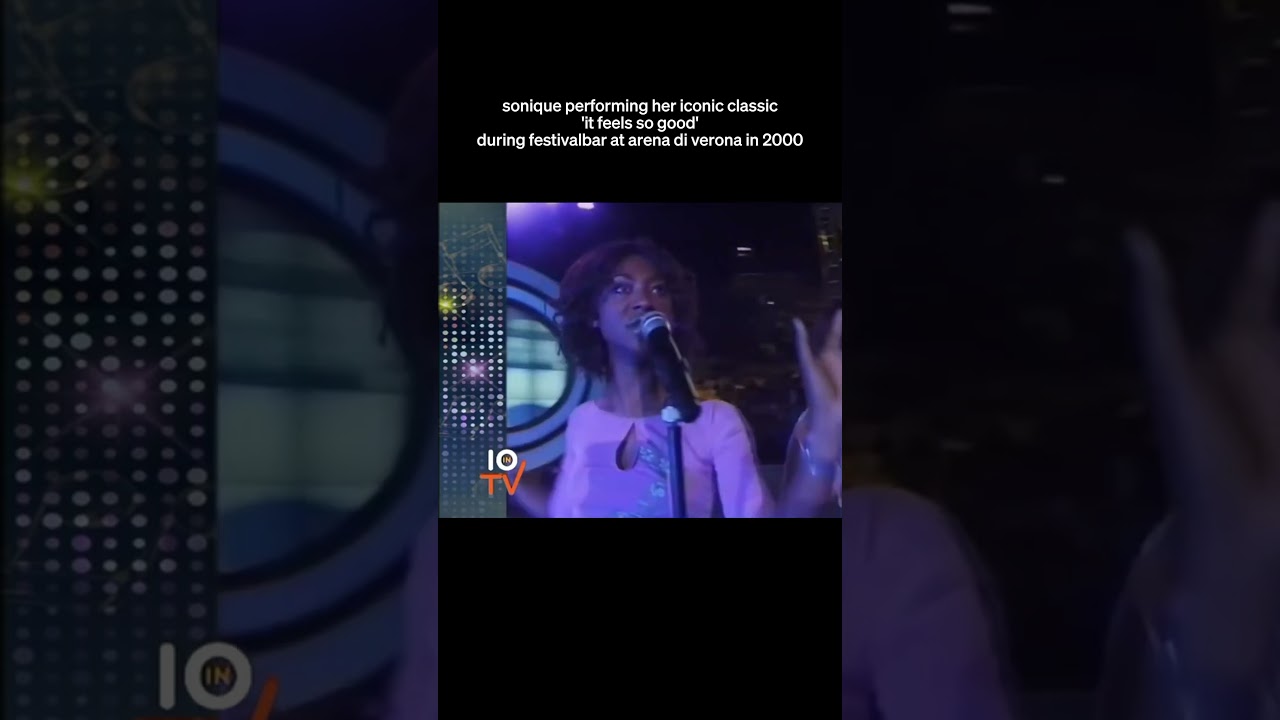 Sonique performing 'It Feels So Good at Festivalbar in 2000