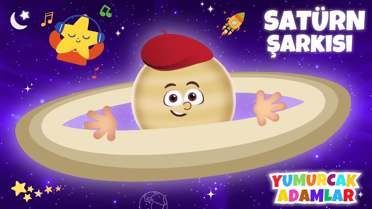 Gezegen Satürn Çocuk Şarkısı 🌌 Gezegenleri Öğreniyorum | Eğitici Uzay Şarkısı